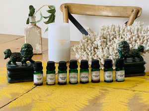 Stress Less and Calming Pure Oil Blends - 20 ml - in Bamboo Gift Box