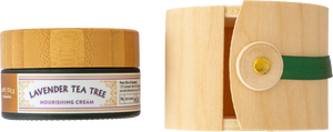Lavender Tea Tree Nourishing Cream (30g) in Bamboo Gift Box